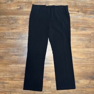 Duo Maternity size small black stretchy dress pants